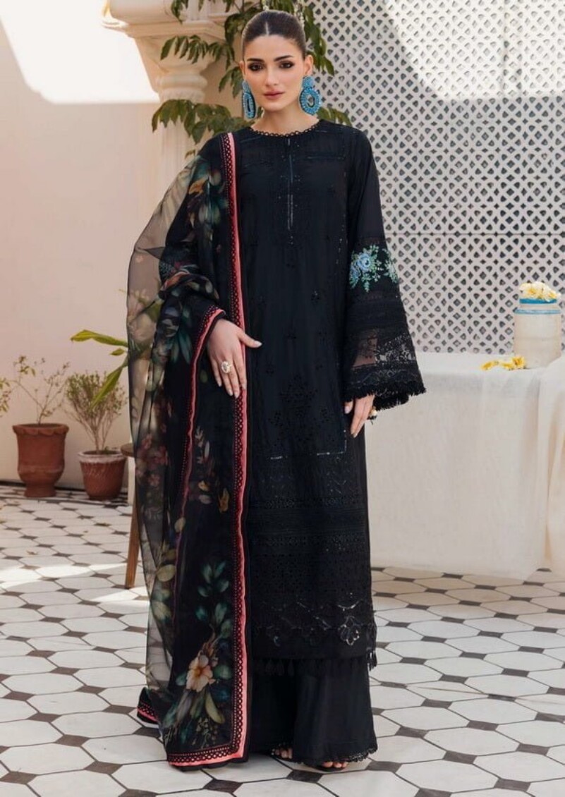 Motifz 4630-Zile Sahil Lawn 3Pc Suit Collection 2024