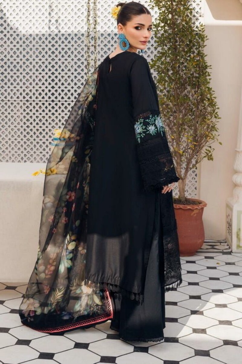 Motifz 4630-Zile Sahil Lawn 3Pc Suit Collection 2024