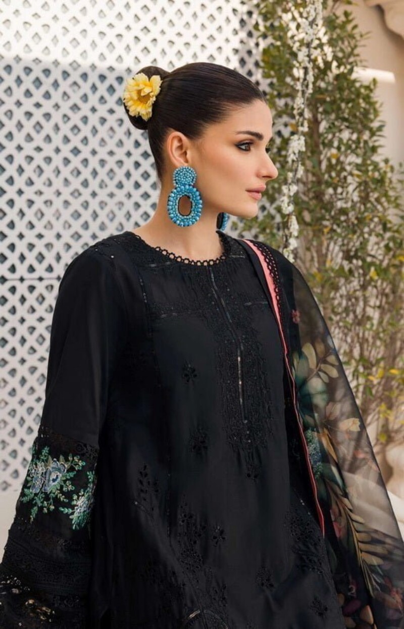 Motifz 4630-Zile Sahil Lawn 3Pc Suit Collection 2024