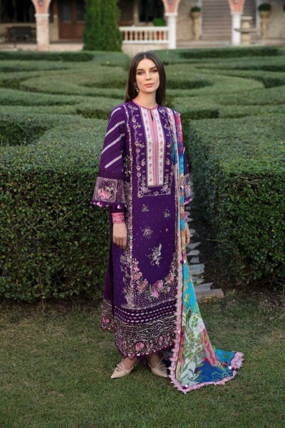 Republic D2-B Lisette Lawn 3pc Suit Collection 2024