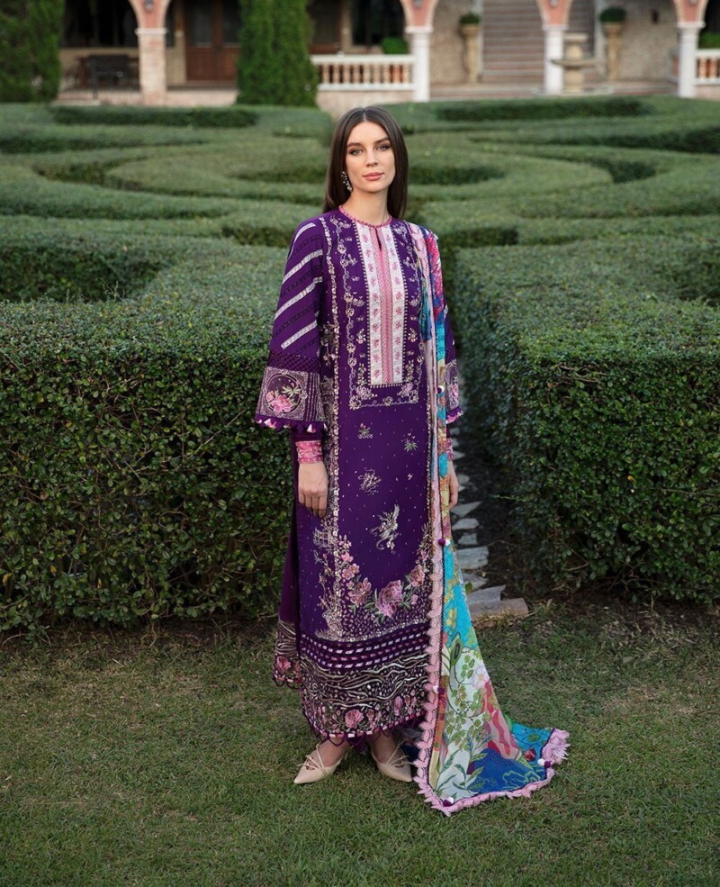 Republic D2-B Lisette Lawn 3Pc Suit Collection 2024