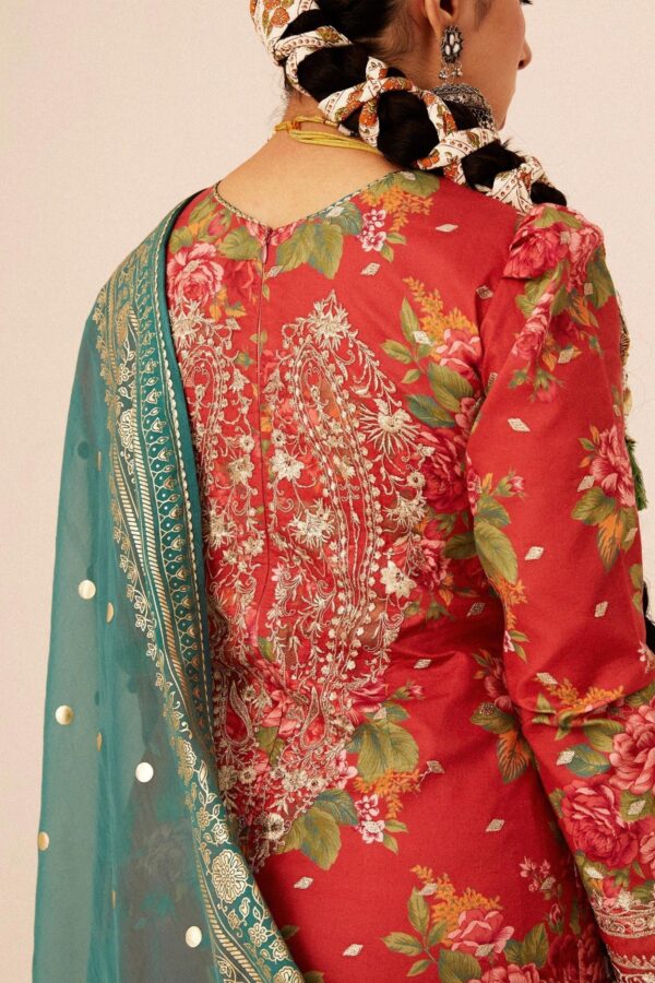 Zara Shahjahan D-13B Phool Kari Embroidered Luxury Lawn 3Pc Suit Collection 2024