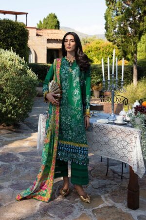 Republic D3-B H Lene Lawn 3pc Suit Collection 2024