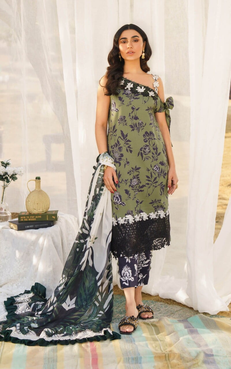 Asifa &Amp; Nabeel M 11 Darcy Meraki Premium Lawn Collection