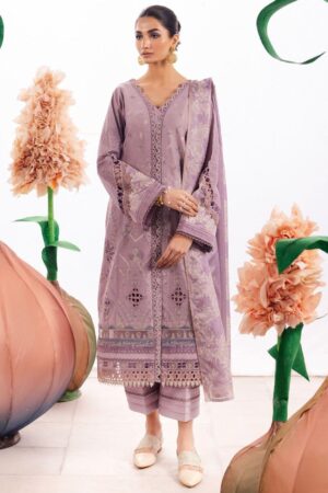 Iznik Dahlia Dl-04 Serene Embroidered Luxury Lawn 3pc Suit Collection 2024