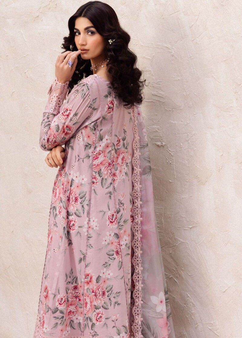 Iznik Dahlia Dl-09 Whisper Embroidered Luxury Lawn 3pc Suit Collection 2024