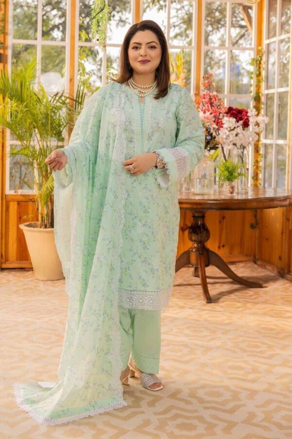 Gul Ahmed Dn-42022 Mothers Embroidered Lawn Collection 2024