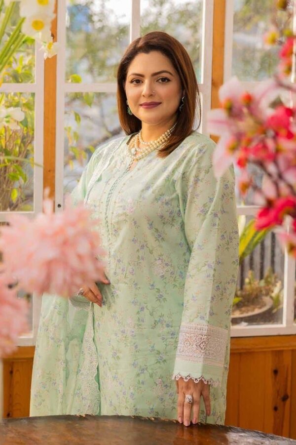 Gul Ahmed Dn-42022 Mothers Embroidered Lawn Collection 2024