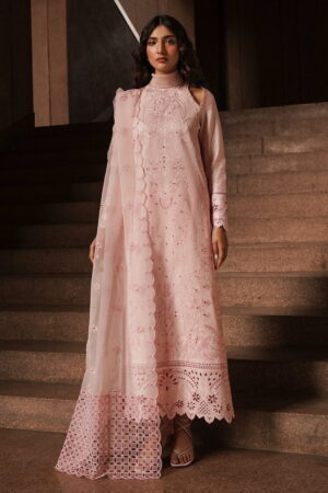 Afrozeh Acf 7 Rosella Chikankari Lawn Collection