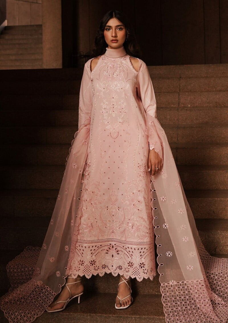 Afrozeh Acf 7 Rosella Chikankari Lawn Collection