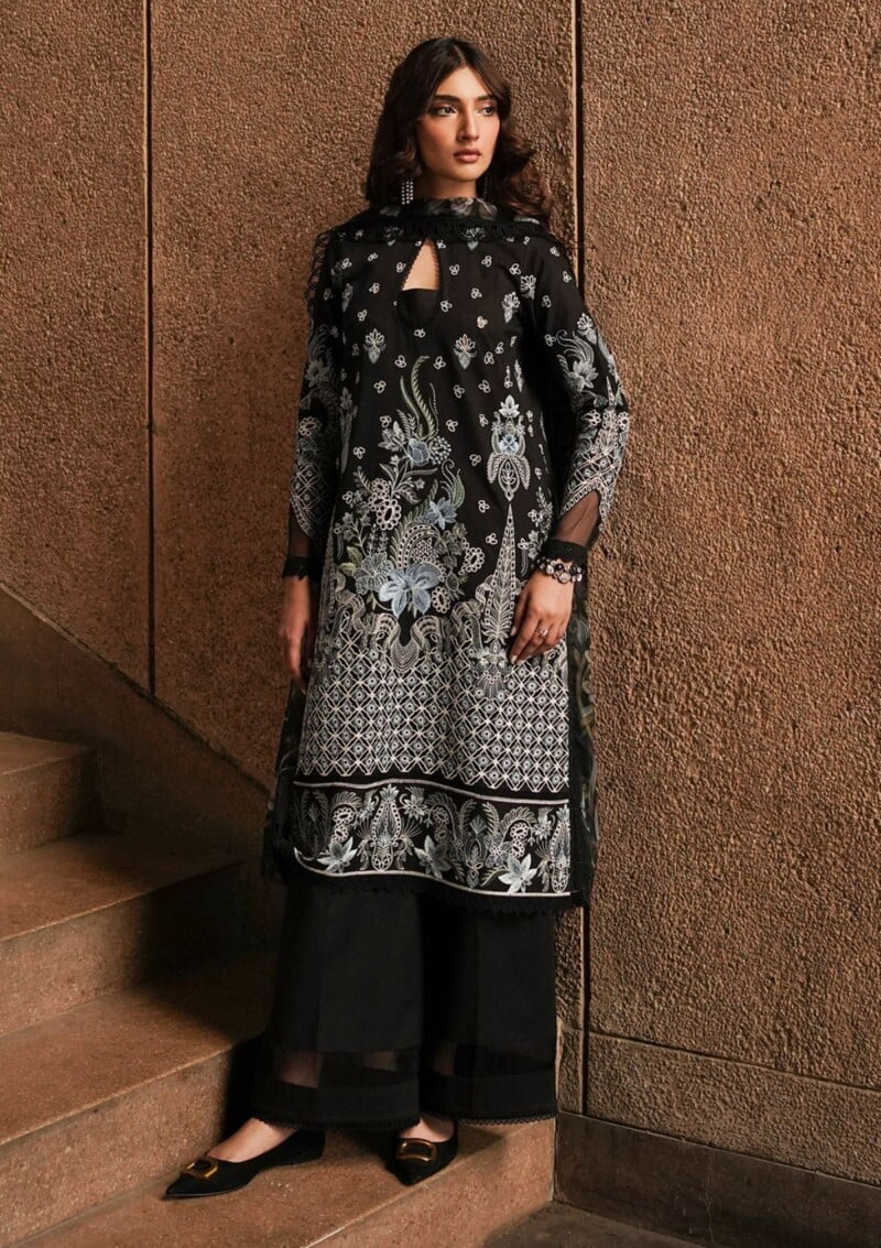 Afrozeh Acf 5 Caviar Chikankari Lawn Collection