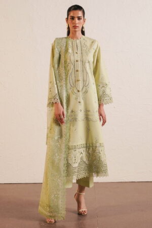 Afrozeh Acf 2 Kelly Chikankari Lawn Collection