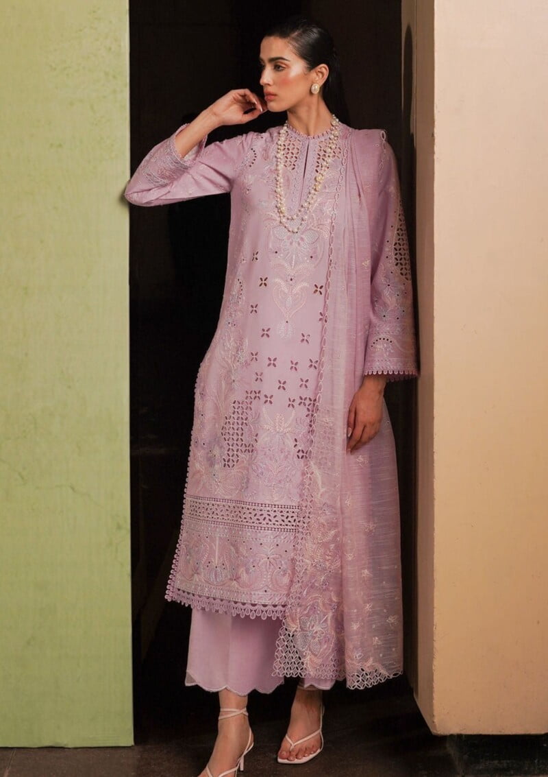 Afrozeh Acf 10 Thistle Chikankari Lawn Collection