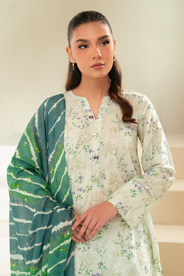 Cross Stitch Laurel Mint 3 Piece Lawn Suit