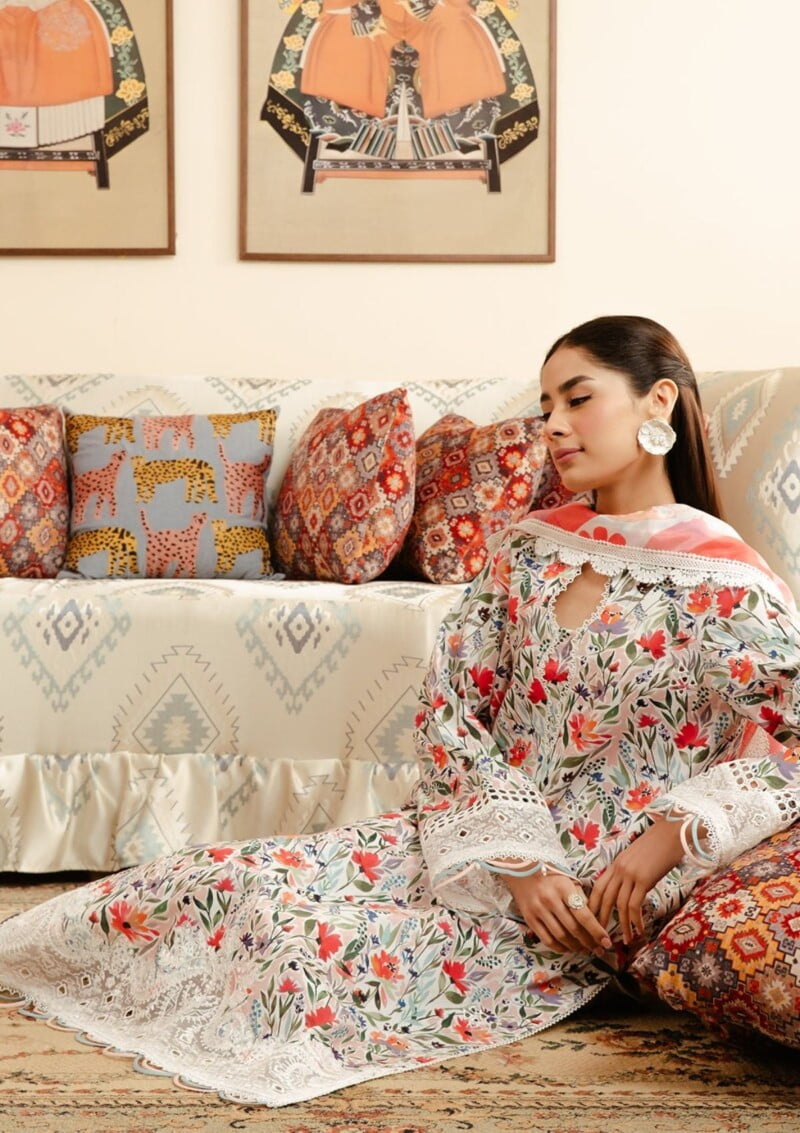 Afrozeh Al24 06 Elira Malina Lawn Collection