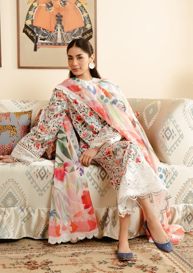 Afrozeh Al24 06 Elira Malina Lawn Collection