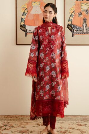 Afrozeh Al24 08 Karis Malina Lawn Collection