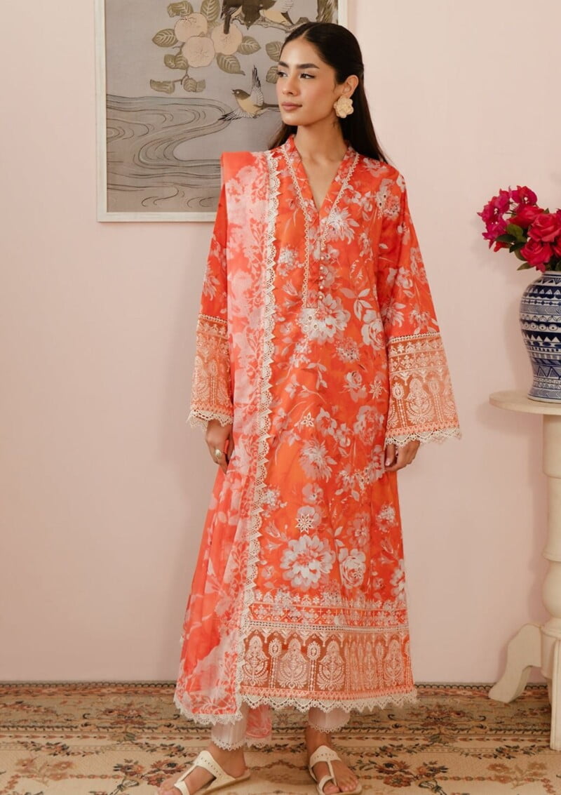 Afrozeh Al24 05 Azlin Malina Lawn Collection