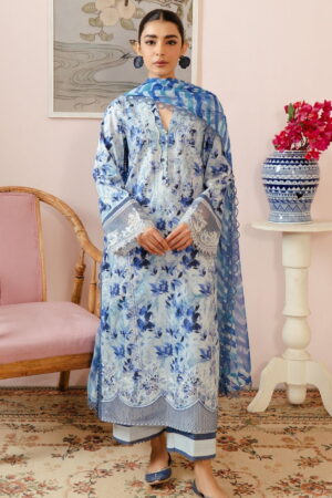 Afrozeh Al24 10 Merial Malina Lawn Collection