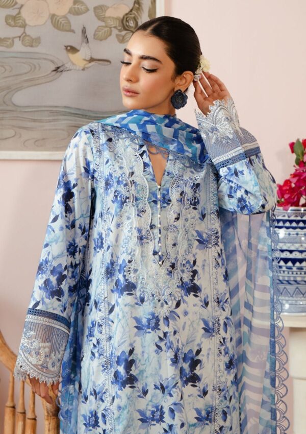 Afrozeh Al24 10 Merial Malina Lawn Collection