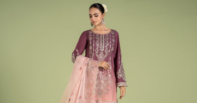 Faiza Saqlain Rosaline Luxe Collection 24