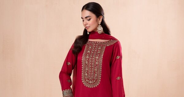 Motifz 4698 Ashley Dyed Crepe Stitched Collection 24