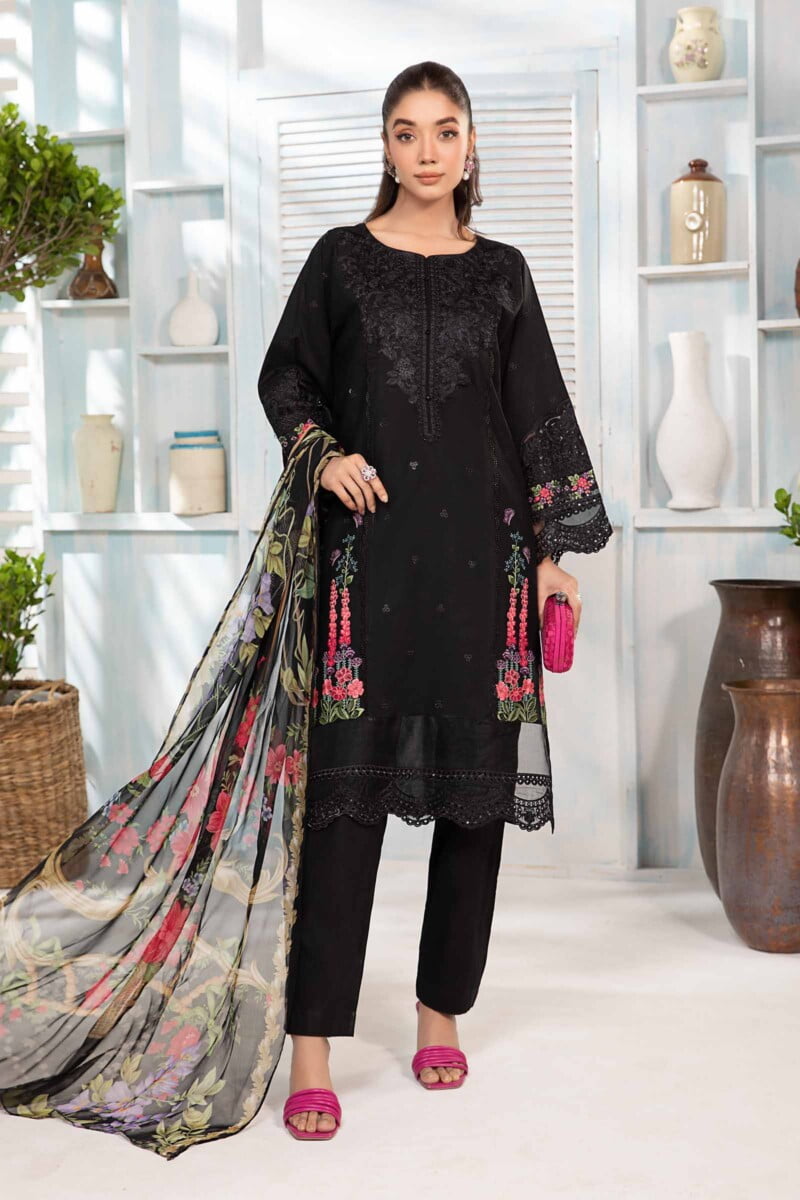 Motifz 4696 Alice Dyed Crepe Stitched Collection 24