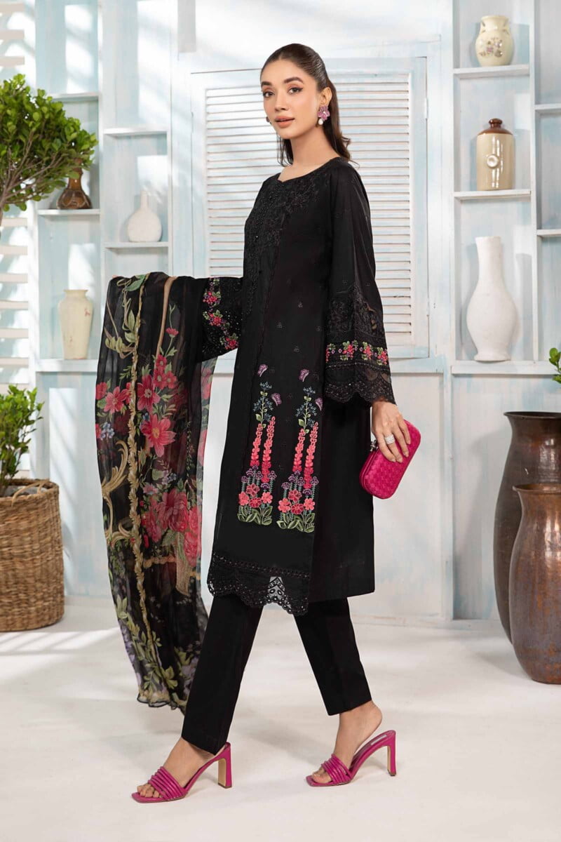 Motifz 4696 Alice Dyed Crepe Stitched Collection 24