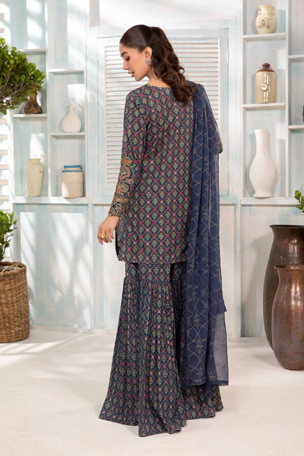 Motifz 4695 Isabella Dyed Crepe Stitched Collection 24