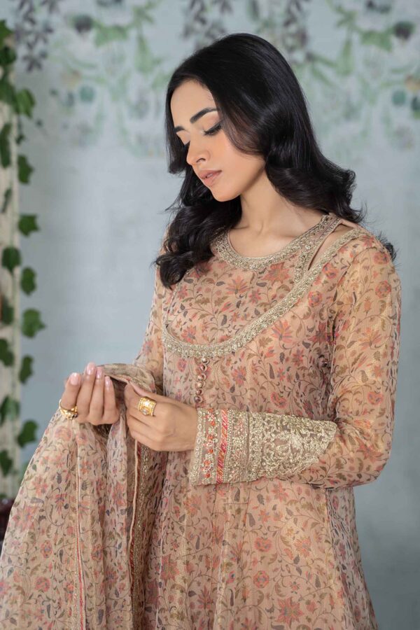 Noor D11 A Pink Schifli Luxury Chikankari Lawn 24 Collection 24