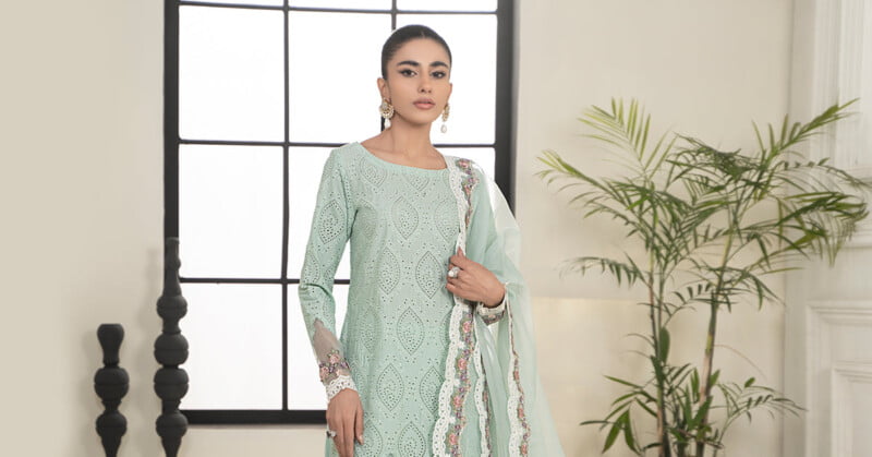 Motifz 4434 Shabnam Embroidered Lawn Collection 24