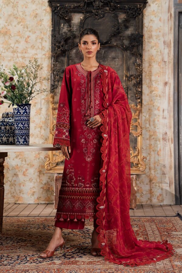 Ethnic Embroidered Suit E0431 203 305 Rozana Unstitched Collection 24 Vol Iii