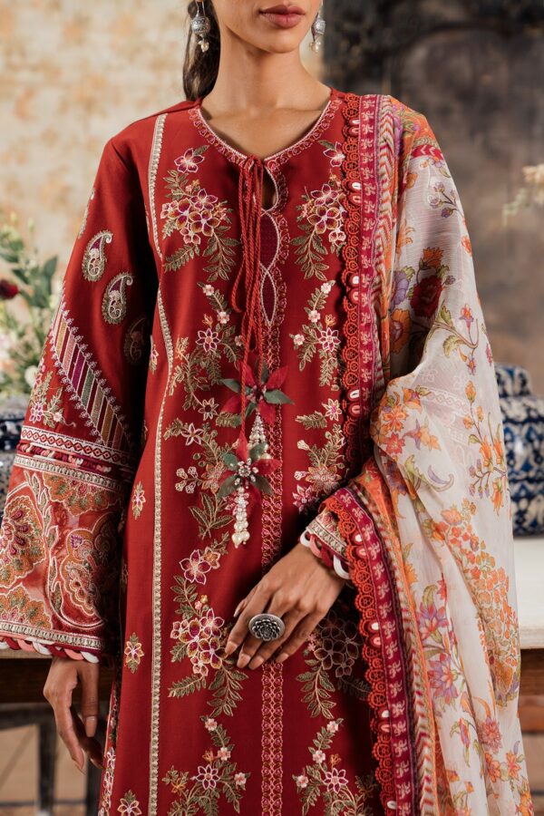 Ethnic Embroidered Suit E0434 203 310 Rozana Unstitched Collection 24 Vol Iii