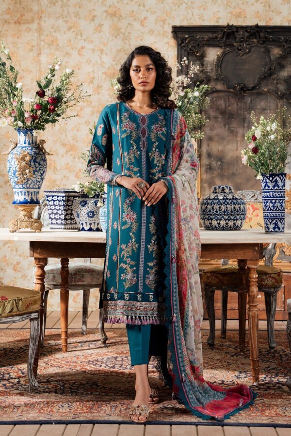 Ethnic Embroidered Suit E0434 203 711 Rozana Unstitched Collection 24 Vol Iii