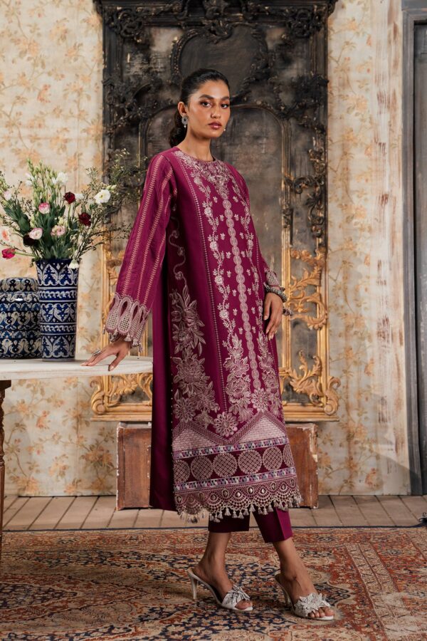 Ethnic Embroidered Suit E0435 203 403 Rozana Unstitched Collection 24 Vol Iii