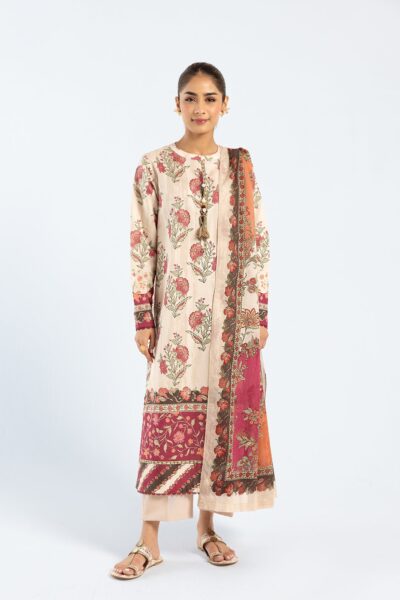 Ethnic Printed Suit E0443 202 003 Unstithched Casual Special Price Vol Iii