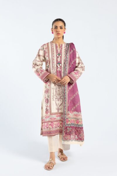 Ethnic Printed Suit E0446 202 523 Unstithched Casual Special Price Vol Iii