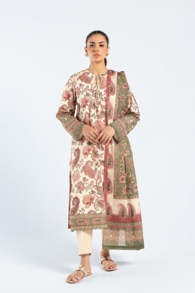 Ethnic Printed Suit E0447 202 120 Unstithched Casual Special Price Vol Iii