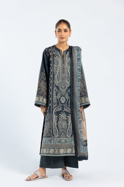 Ethnic Printed Suit E0450 202 618 Unstithched Casual Special Price Vol Iii