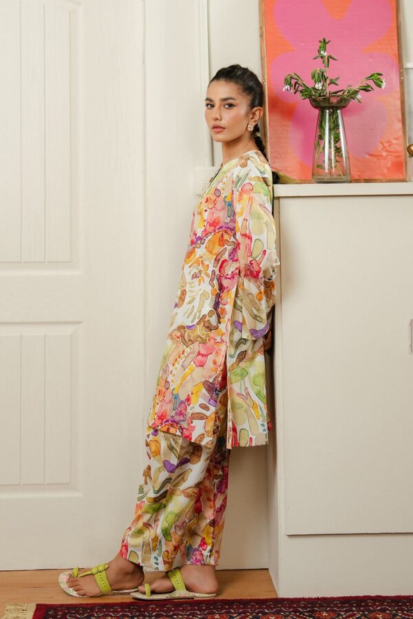 Ethnic Printed Suit E4643 102 001 Casual Special Price Pret Collection 2024