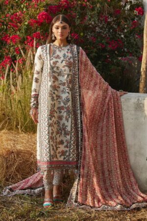 Hussain Rehar Eid Elara Eid Luxury Lawn Embroidered Collection 2024