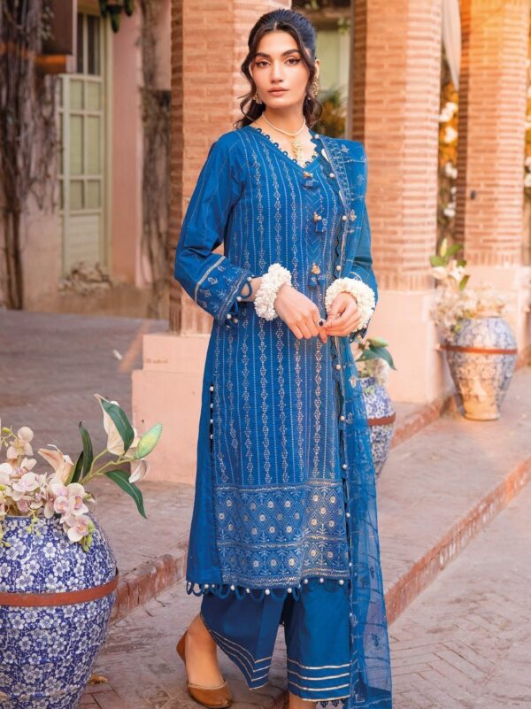 Gul Ahmed Fe-42027 Festive Lawn Collection 2024