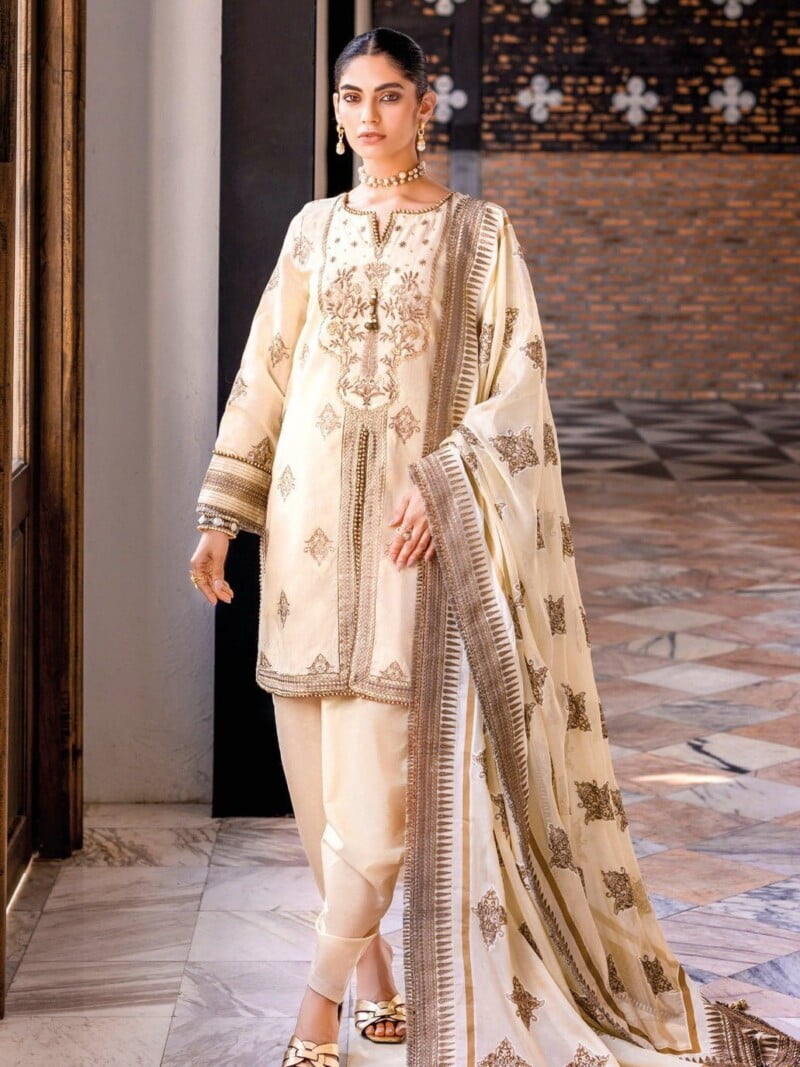 Gul Ahmed Fe-42073 Festive Jacquard Collection 2024