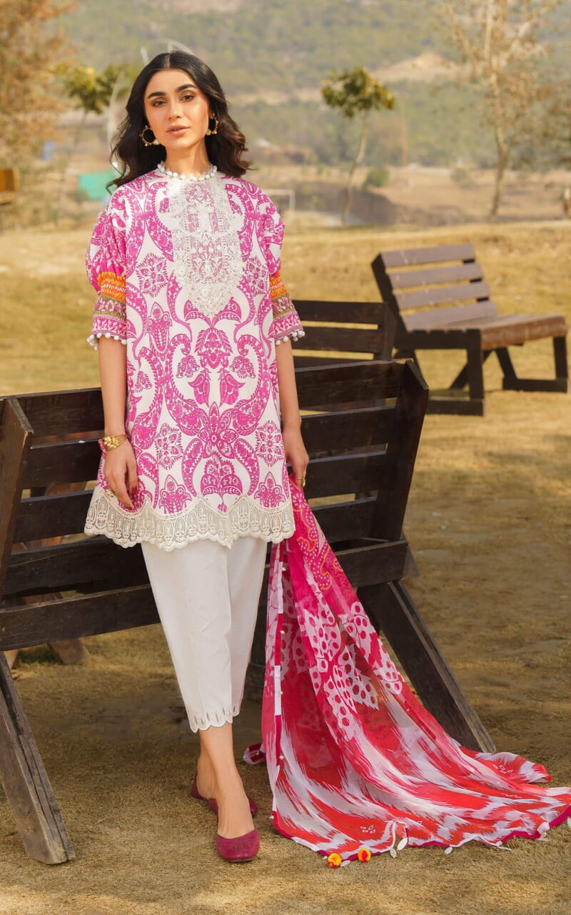 Asifa &Amp; Nabeel M 13 Fia Meraki Premium Lawn Collection