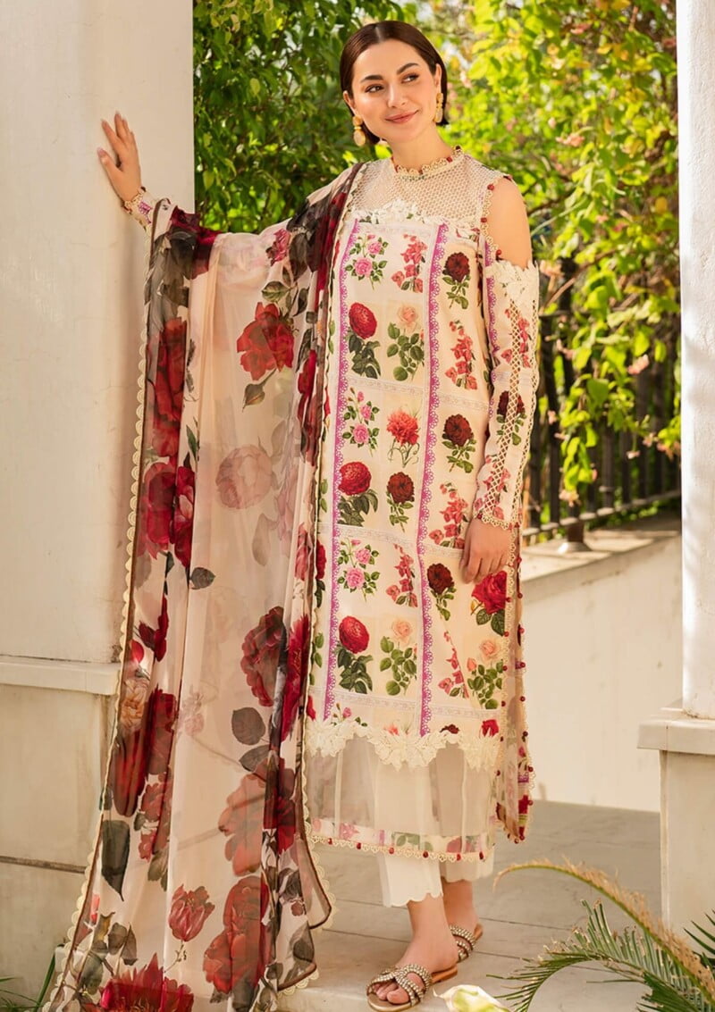 Asifa &Amp; Nabeel Am24 09 Gulabo Meraki Summer Vol 2 Premium Lawn Collection