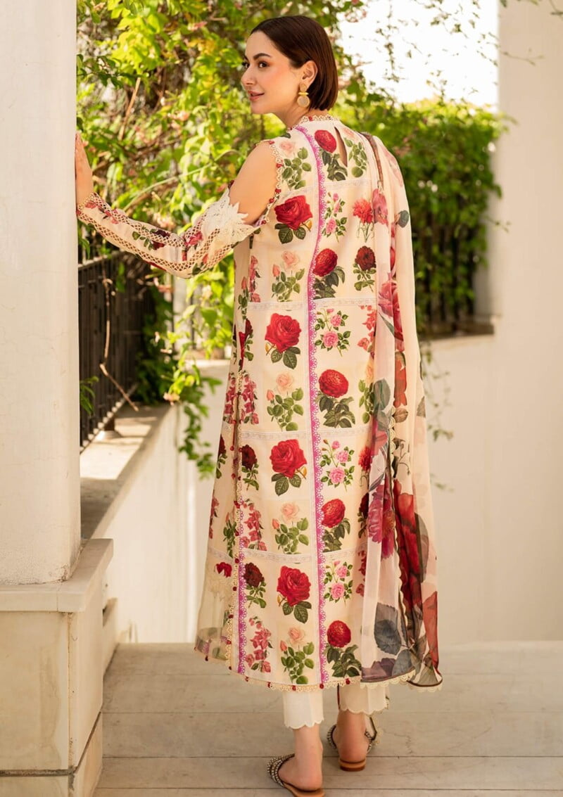 Asifa &Amp; Nabeel Am24 09 Gulabo Meraki Summer Vol 2 Premium Lawn Collection