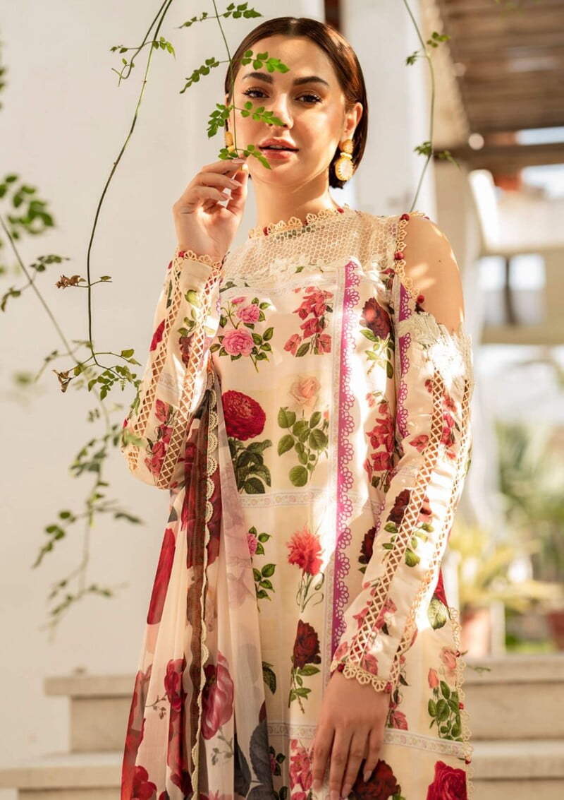 Asifa &Amp; Nabeel Am24 09 Gulabo Meraki Summer Vol 2 Premium Lawn Collection