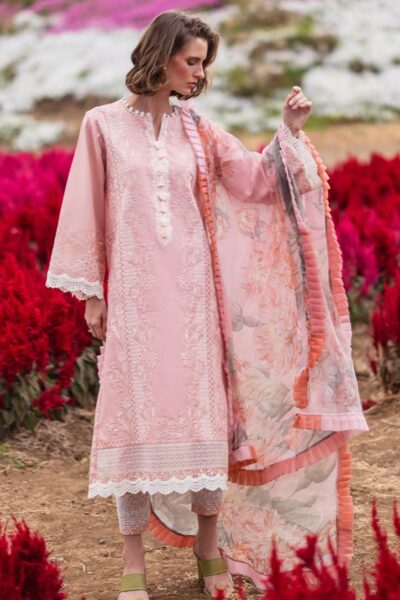 Mushq The Secret Garden Mh 1a Hemline Lawn Collection