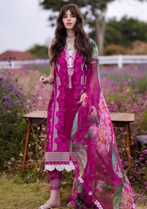 Mushq The Secret Garden Mh 1B Hemline Lawn Collection