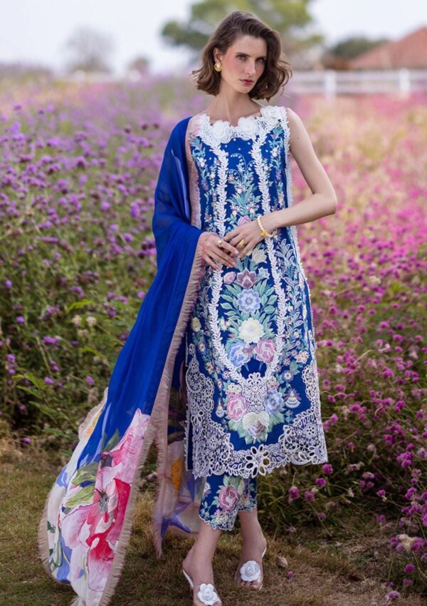 Mushq The Secret Garden Mh 2B Hemline Lawn Collection